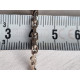 Grovt anker kjede ca 45 cm, i 925 lett oksidert sølv, ca 3 mm bredt
