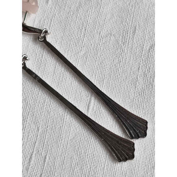 Vintage Corocraft øredobber, ubrukt, lange, slanke, hengende vifter
