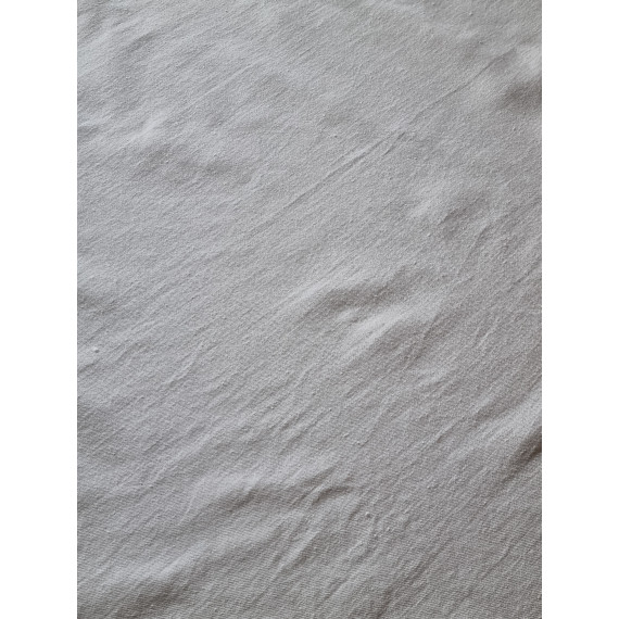 Hvit, solid 100% bomullsduk, restaurant duk 140 x 210 cm, ren og pen