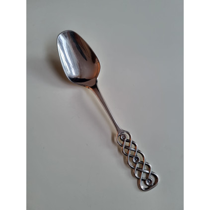 Ringebu sølv spiseskje, L 18,1 cm