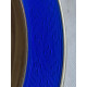Sølv emalje fat fra D-A, rikt emaljert kant med koboltblå, kongeblå emalje