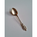Ekorn forgylt kaffeskje ca 9,5 cm