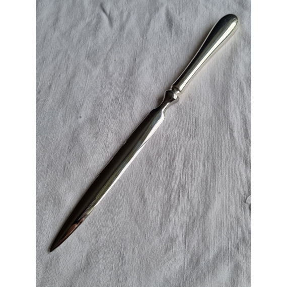 Nydelig sølvkniv fra Carrs Sheffield England, med skaft i 925S