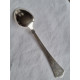 Konval sølvskje, spiseskje ca ca 20 cm lang, grav takk for Ula sangkor