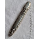 Nydelig nål etui i 830 sølv, antatt antikk med drage, domkirkehode design