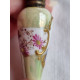 Emalje Chatelain, vakker, håndmalt parfymeflaske i porselen. Håndmalt kvinne i barock stil