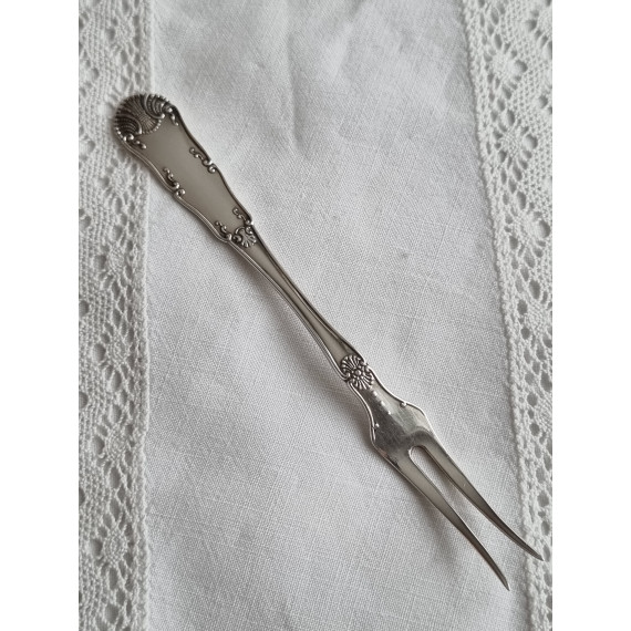 Iris smørgaffel, liten serveringsgaffel, koldgaffel, ca 12,6 cm