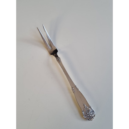 Hardanger sølv, koldgaffel, ca 15,9 cm