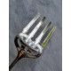 Nydelig viking inspirert lang gaffel, godt stemplet 13 ¼L TOSTRUP 1870, ca 24 cm