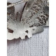 Sølv emalje sommerfugl i 830S, sterke farger, N. Filigransfabrikk