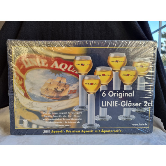 LINIE AQUAVIT, 1 pk originale glass