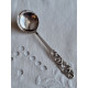 Telesølv isskje, syltetøyskje, ca 13 cm