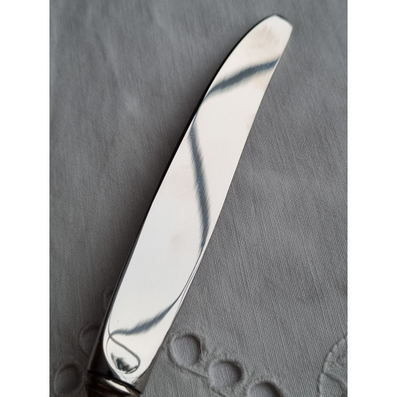 Veddeløp sølv kniv, som ny ca 21,6 cm