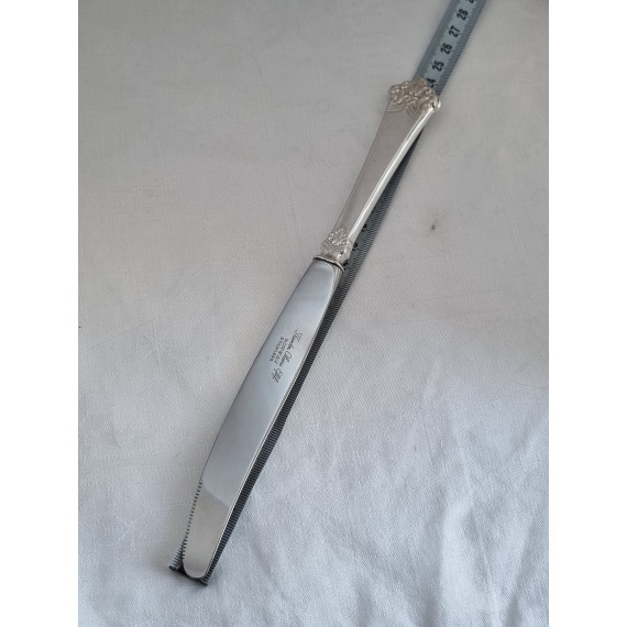 Anitra sølv spisekniv, kniv med stort skaft, 24 cm