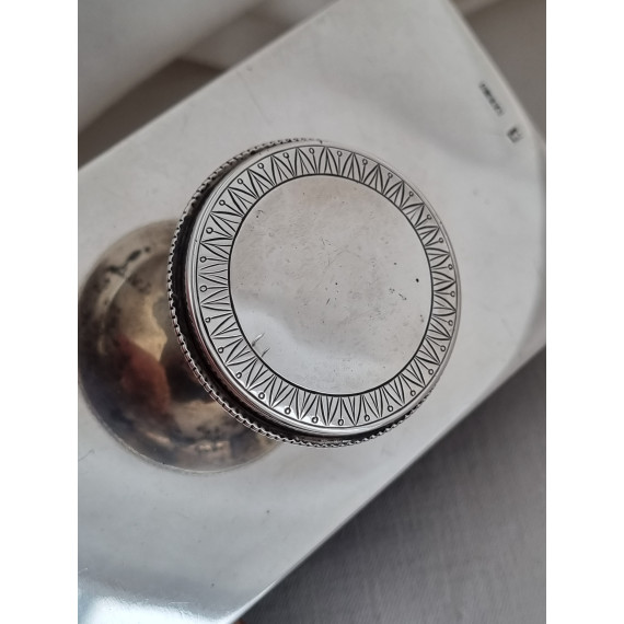 Flott, tung løsjer i 925 sølv, fra J. Tostrup